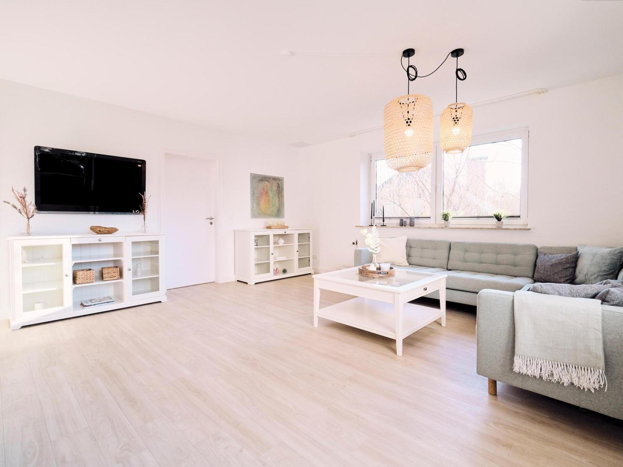 Ferienwohnung "Gilde" Hyggelig Mit Blick Ins Gruene Glücksburg Kültér fotó