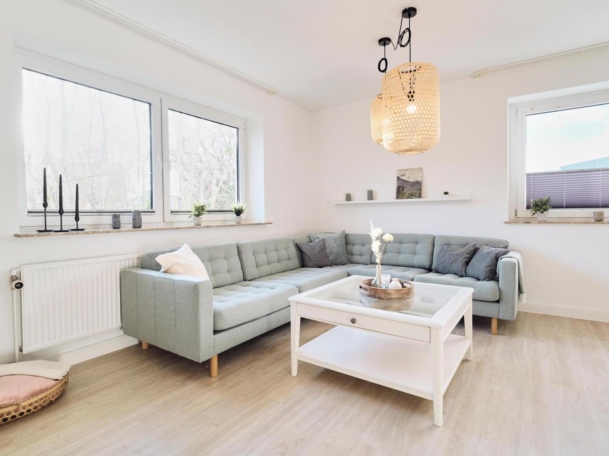 Ferienwohnung "Gilde" Hyggelig Mit Blick Ins Gruene Glücksburg Kültér fotó