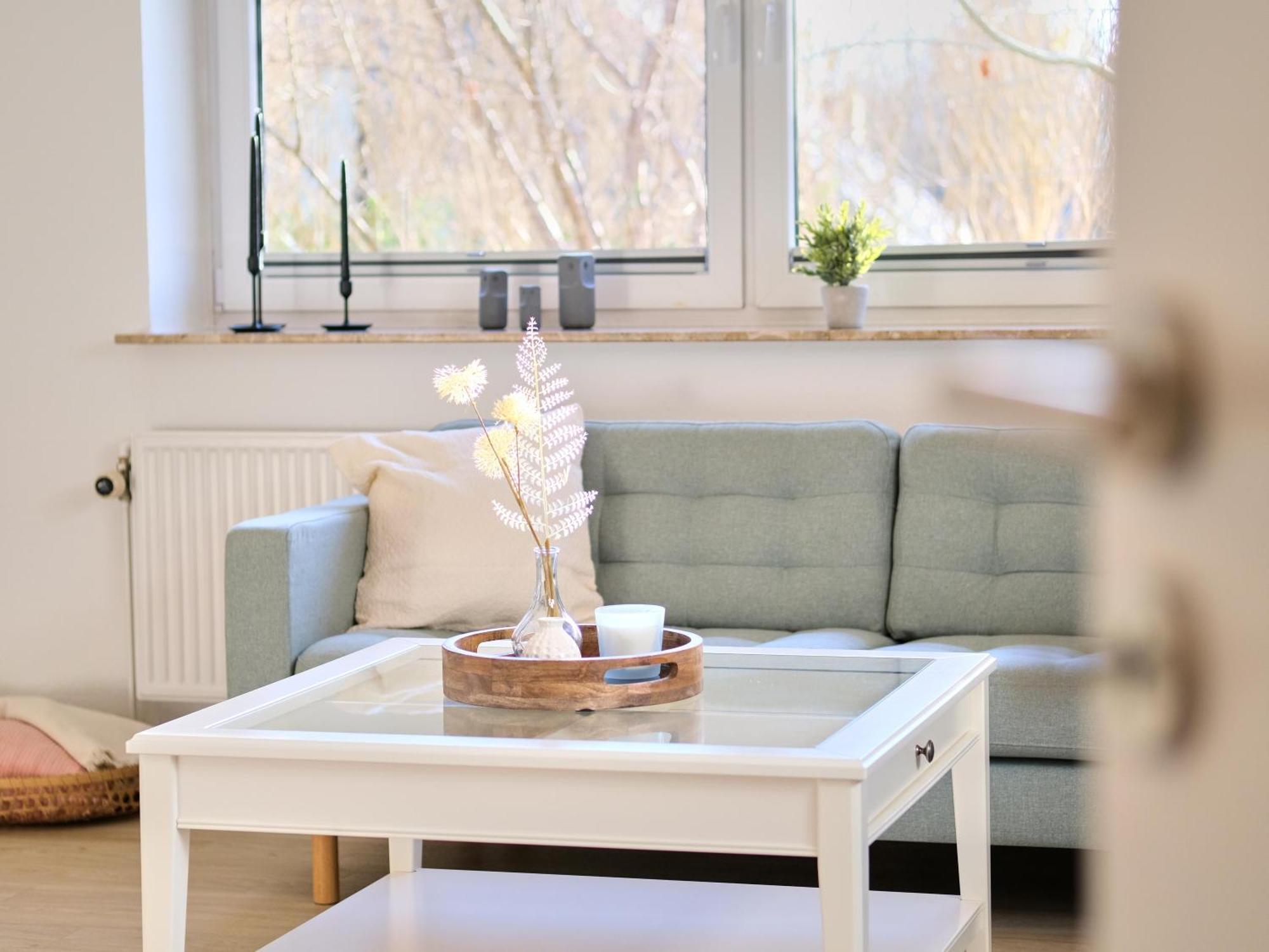 Ferienwohnung "Gilde" Hyggelig Mit Blick Ins Gruene Glücksburg Kültér fotó
